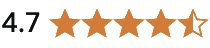 4.7 stars
